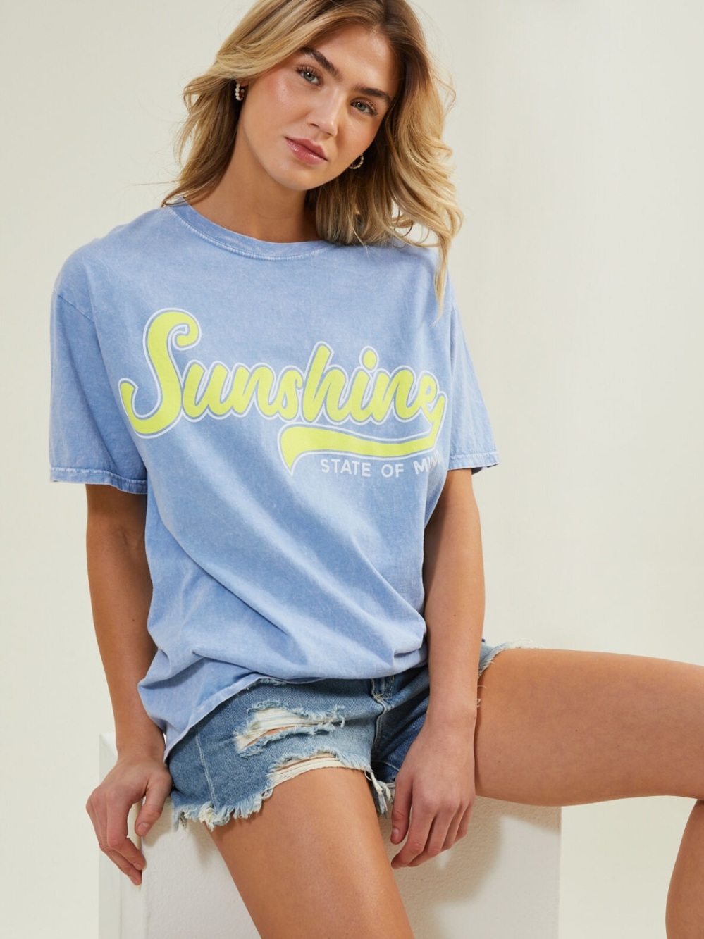 New Altar’d State Sunshine State of Mind Mineral Wash Top